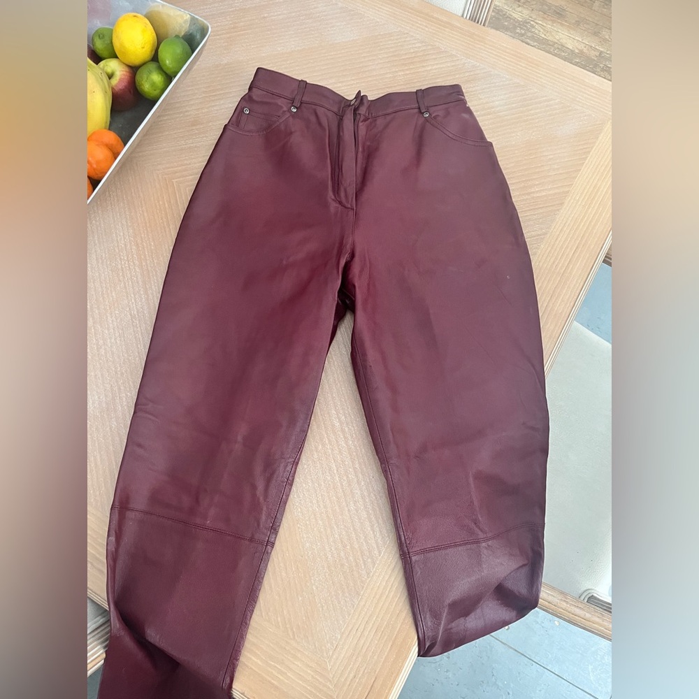 Vintage leather pants